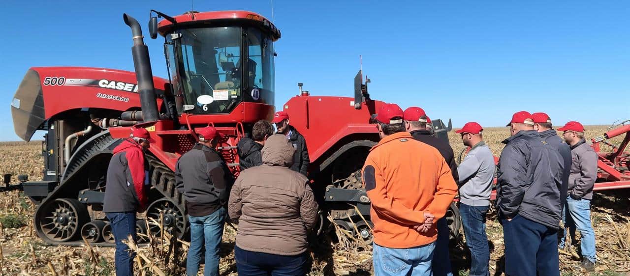 Case IH provides hands-on sales training opportunity